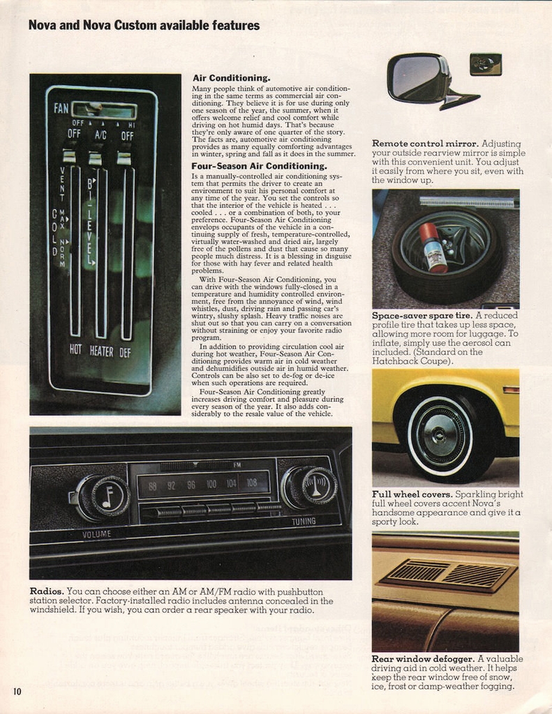 1973 Chevrolet Nova Canadian Brochure Page 6